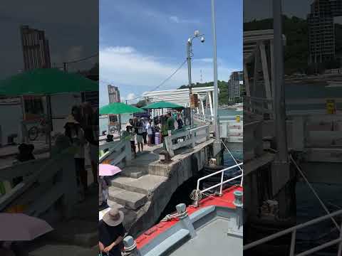 4K : Bali Hai Pier Pattaya to Koh Larn Island | Pattaya's island 🇹🇭 #thailand #vlog #freelancers