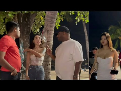 [4k] Beach road pattaya | thailand nightlife |