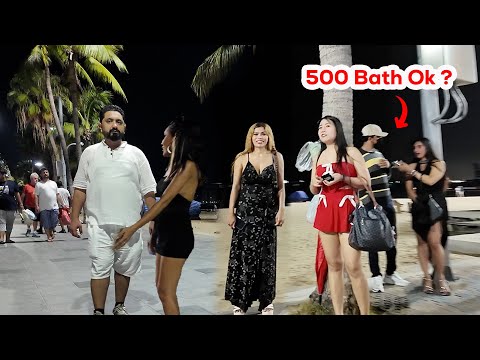 4K HDR – How is Thailand Pattaya Now? So many freelancers 🥵😋 at beach road pattaya nightlife