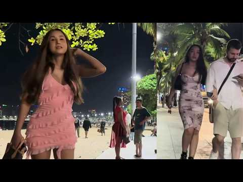 [4k] How is thailand now ? Pattaya nightlife beach road |