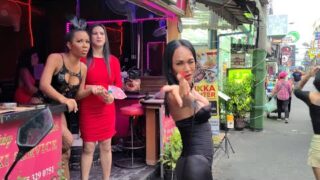 8K Pattaya Thailand Beautiful Girls Ladyboys Nightlife Bars GoGo Clubs soi Lengkee Buakao Treetown