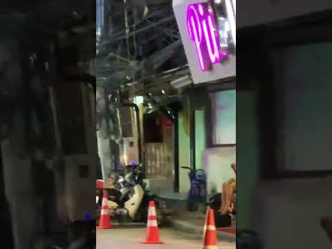 Bar girls and security. Walking street.#shortvideo #shorts #pattaya #girl #girls #security #bar