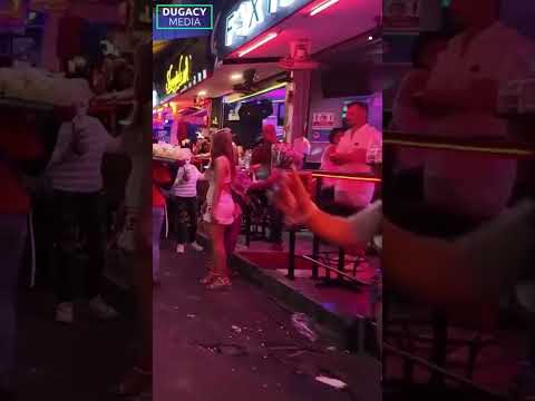 Beautiful bar girls pattaya night walk – Wisata malam 15 #nightclub #thailand  #shorts