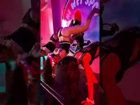 CHEEKY GIRLS – Hot Sexy Thai Bargirls Dancing At Wet Spot Bar Pattaya Thailand