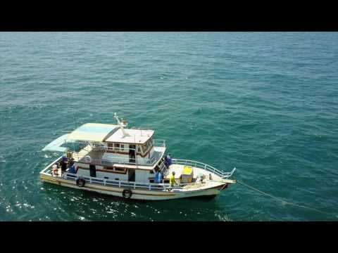 Deep Sea Fishing Off Bangsaray Pattaya.