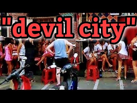 "DEVIL CITY" with Freelancers WALKING STREET Pattaya GO-GO BARS Nightclubs REDLIGHT AREA #thailand