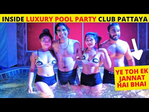 🔥 Inside a Luxury Pool JACUZZI Club in Pattaya & Guest Friendly Hotel !