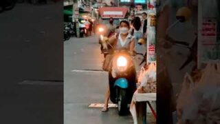 Girls on bikes. Pattaya.#shortvideo #shorts #pattaya #soibuakhao #girl #girls #bike #nightcore
