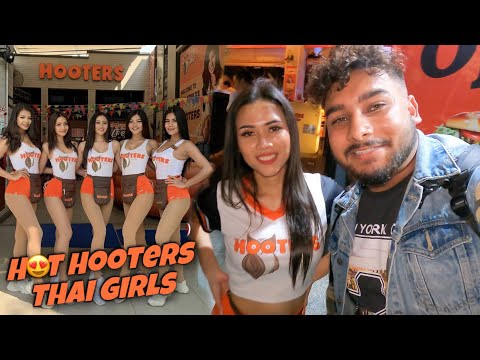 HOT Hooter Girls Of Pattaya City | Beach Road Nightlife | Indian In Thailand