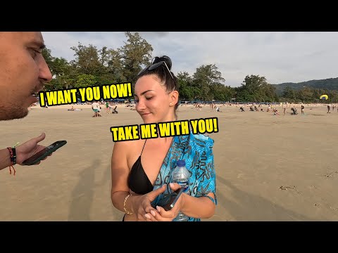 HOW TO PICK UP GIRLS ON THE BEACH IN THAILAND ( Phuket, Patong, Karon Beach, Kata Beach )