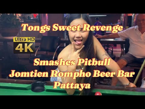 JOMTIEN ROMPHO BEER BAR TONGS REVENGE | Great Fun Bar Girls,Always Entertaining ,Cheers Camera Man