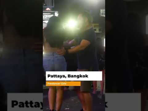 Pattaya Bangkok, Walking Street Freelancer Girls #Shorts