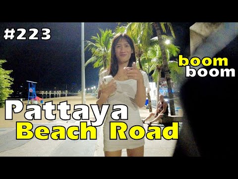 Pattaya beach road, nightlife, how much | Boom boom price | Thailand freelancers | 파타야 해변 도로