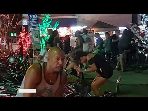 Pattaya, Soi Buakhao, fight scene, Girls, Freelancers, March 2022. V#46