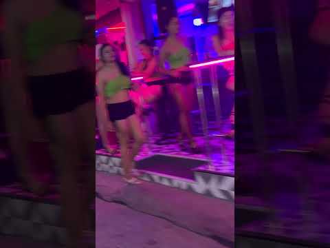 Pattaya Thailand Soi 6 Red Light Night Scene Bar Girls