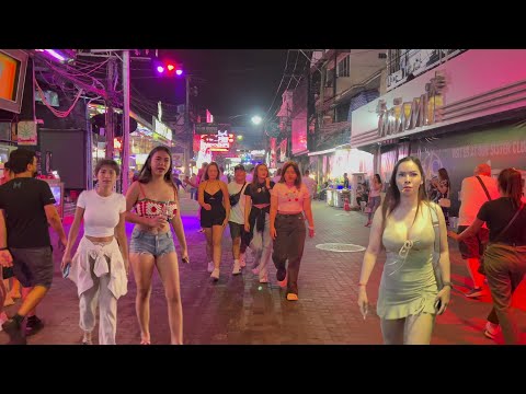 Pattaya Today – Pattaya Walking Street Around So Many Freelancers – February 2023