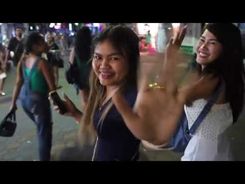 Retire and Travel to Thailand Met African Ladies on Pattaya Beach
