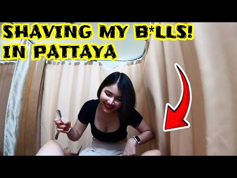 Surprising Turn of Events: Pattaya Barbershop B*lls Shaving