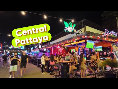 Thai girls from Pattaya, Central Pattaya Walk 2024