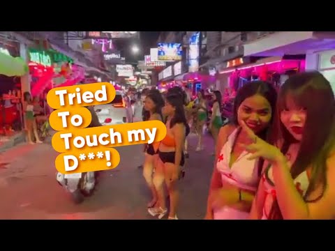 Thai girls from Soi 6 Pattaya, Tried to touch my D***! 2024
