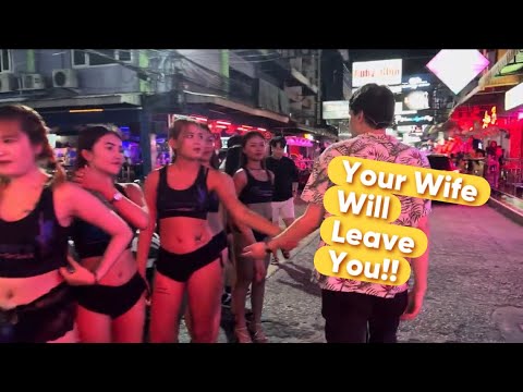 Thai girls from Soi 6 Pattaya, Your wife will leave you 2024