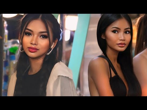 THAI LADIES ARE THE PRETTIEST! Pattaya Street scenes, Thailand 2024