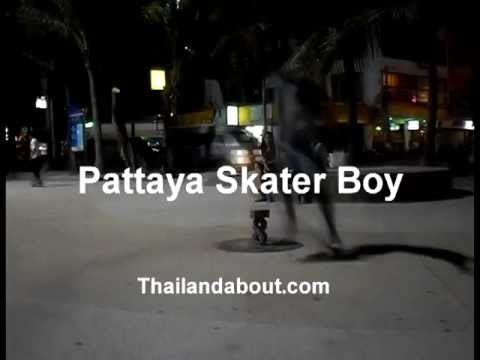 The Pattaya Beach Hookers versus the Pattaya Skater Boys