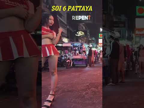 Beautiful Ladies Pattaya – Pick Up Girls | Soi 6 Thailand #shorts
