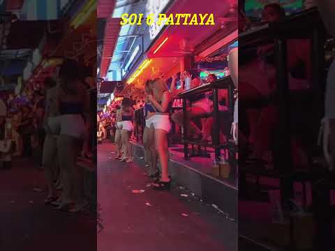 Beautiful Ladies Pattaya – Pick Up Girls Soi 6 Thailand #shorts