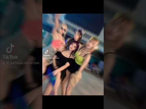 Pattaya night life | Thai girls party🩷IBIZA BAR | タイパタヤ夜遊び | #태국 #파타야 #예쁜여자 #泰国 #芭堤雅 #美丽的女孩