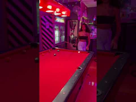 She play pool very good #thailand #pattaya #travel #thailady #พัทยา #love #girls #nightlife #pool