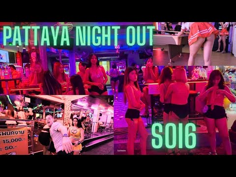THAILAND PARTY!!! PATTAYA NIGHT OUT SOI6 | crazy bar girls | PART1 | WILD-THAI