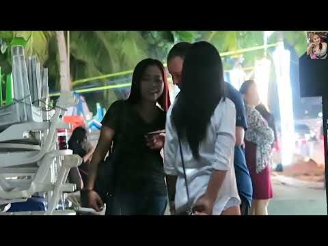 [4K] How is Thailand Now? Pattaya Beach Road, Freelancers!