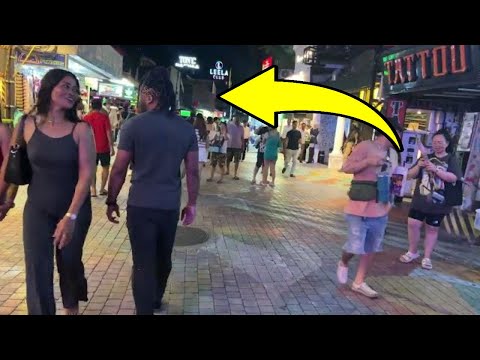 HOW TO PICK UP GIRLS ON WALKING STREET IN THAILAND NIGHTLIFE ( Pattaya, Soi 6, Tree Town )