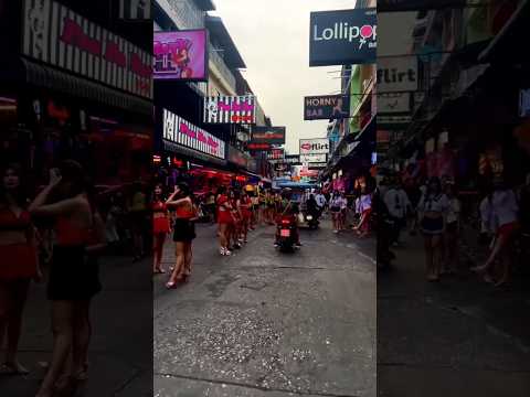 Pattaya Soi 6 Boom Boom Beautiful Bar Girls 😈 #thailand #pattaya #shorts