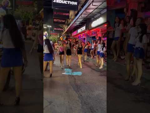 Pattaya Soi 6 Nightlife Boom Boom Beautiful Bar Girl. Freelancers 😈 #myyearonyoutube2024