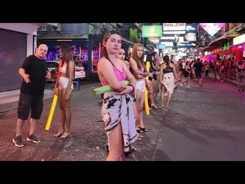 Pattaya Soi 6 Nightlife Today, Beautiful Bar Girls. Freelancers