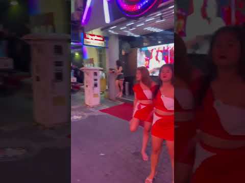 Pattaya walking street girls Thailand oct 2023 night life 🇹🇭