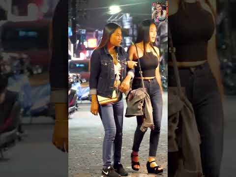 Pattaya Walking Street So beautiful Ladies #travel #youtubeshorts #shorts #thailand #like #thailand