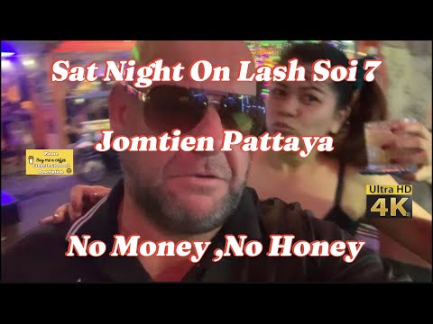 Sat Night Out Jomtien Pattaya Soi 7 | Lovely Thai Bar Girls Play Pool,No Money No Honey Confirmed !