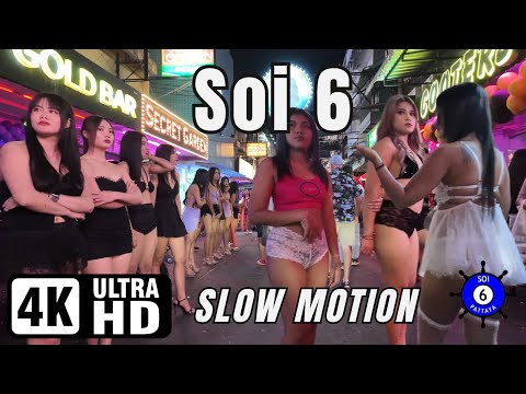 Soi 6 | Pattaya Thailand | 4K Ultra HD 60FPS