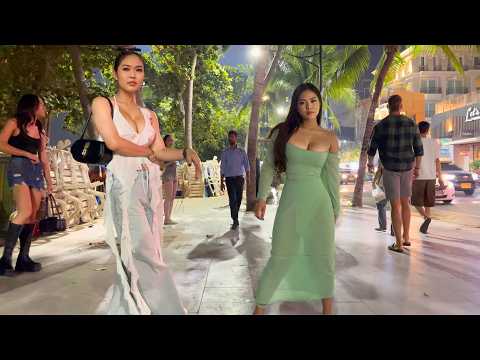 [4K] Best quality! Beach Road Pattaya January 2025! So Many Freelancers waiting!