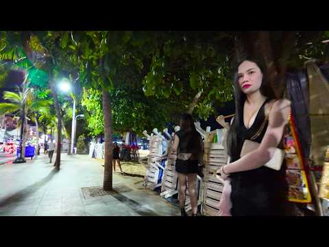 [4K] Best quality! Beach Road Pattaya May 2025! So Many Freelancers waiting!