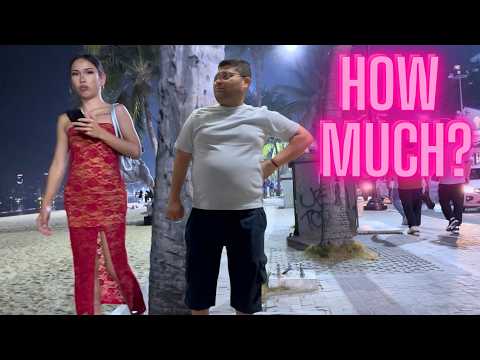 [4K] Best quality! Beach Road Pattaya September 2025! So Many Freelancers waiting!