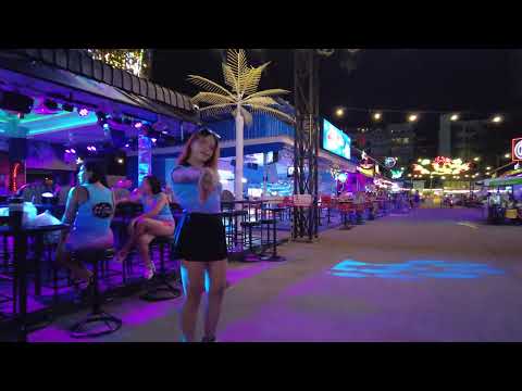 [4K] High quality Pattaya Soi Buakhao, Tree Town and Soi LK Metro Freelancers Vlog35