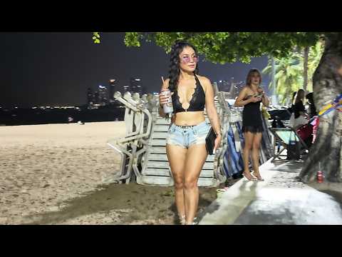 Beach Road Pattaya. Incredible walk. Thailand. April 2025. Pattaya Through My Eyes. Freelancers. 4K