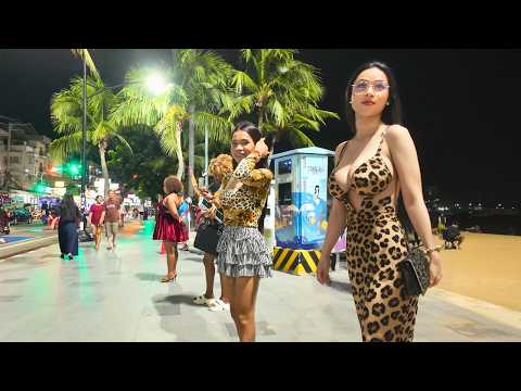 Beach Road Pattaya. Incredible walk. Thailand. July 2025. Pattaya Through My Eyes. Freelancers 4K
