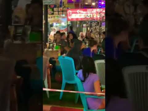 Central Pattaya at night #shorts #shortvideo #pattaya #bar #girl #girls #street #nightcore #night