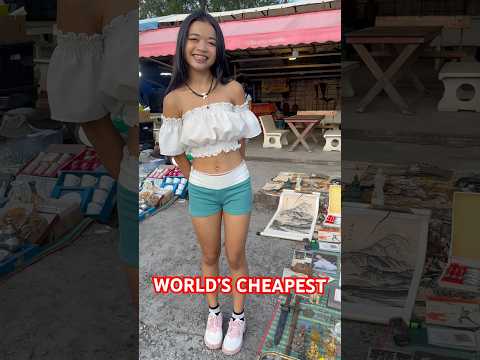 Nice Girl Shows You World’s Cheapest Antique Market in Pattaya Thailand #shorts  #pataya #thailand