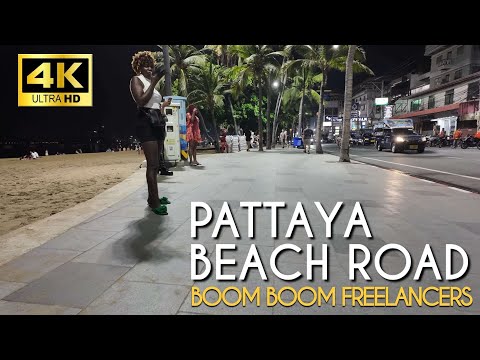 Pattaya Beach Road. Incredible walk. Thailand nightlife through my eyes. Many Freelancers.